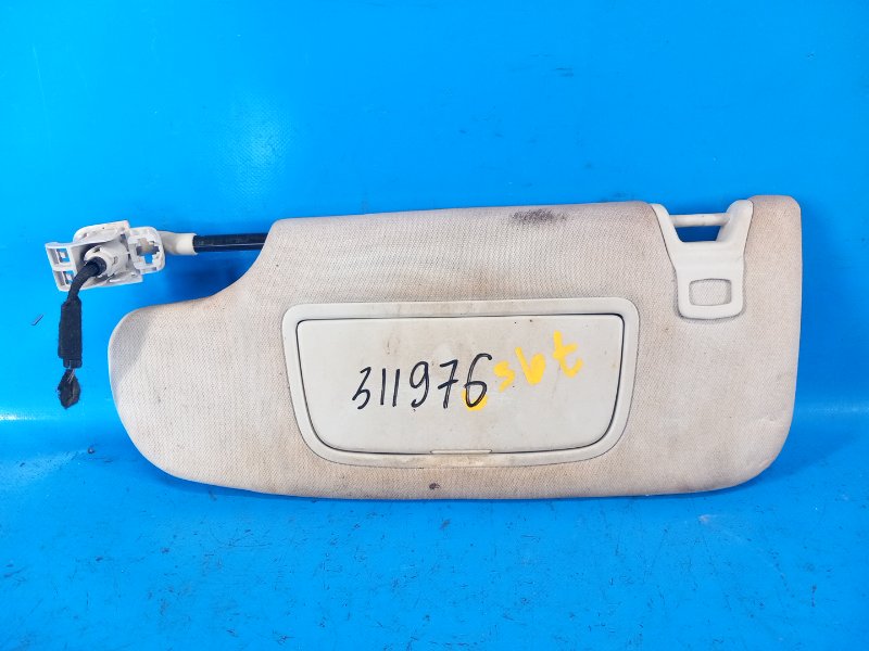 Запчасть козырек солнцезащитный левый FORD FUSION 14- 2014 C25HDEX DS7Z-5404105-DB Б/У Козырек солнцезащитный левый FORD FUSION 14- 2014 C25HDEX DS7Z-5404105-DB Б/У