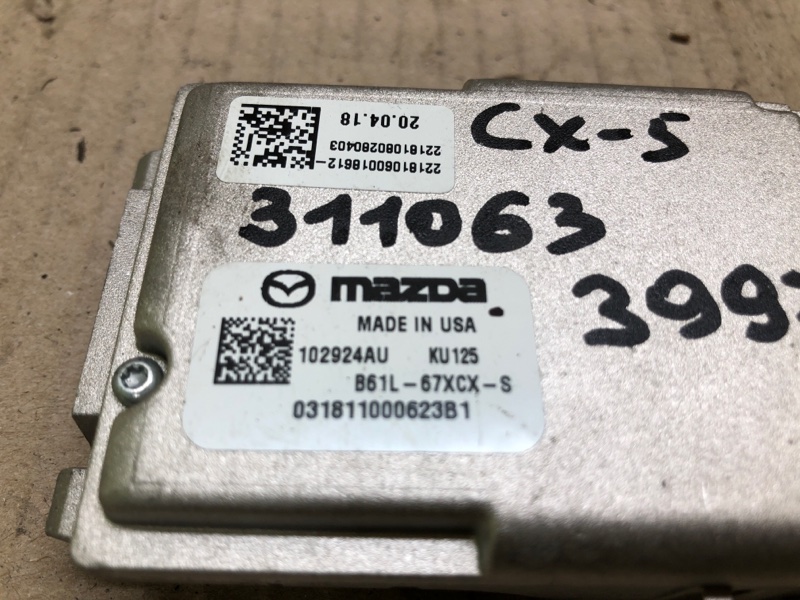 Камера переднего вида MAZDA CX-5 (KF) 16-21 2.5 PY-VPS