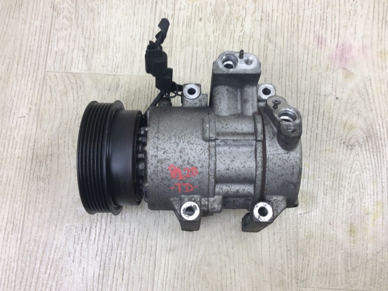 Компрессор кондиционера KIA FORTE/CERATO TD 08-13 2009 TD 2.0 G4KD 977011M130 Б/У