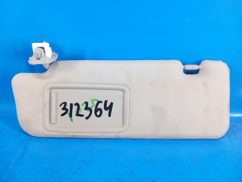 Козырек солнцезащитный левый TOYOTA PRIUS - 30 09-17 2012 ZVW30 1.8 2ZRFXE 7432047200B0 Б/У