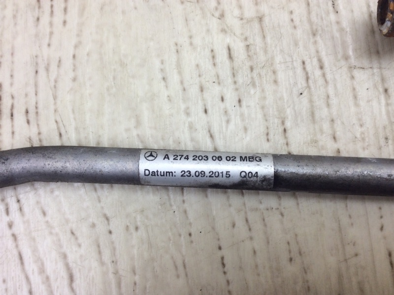 Трубка охлаждения турбины INFINITI Q50 15-20 SEDAN 2.0T M274