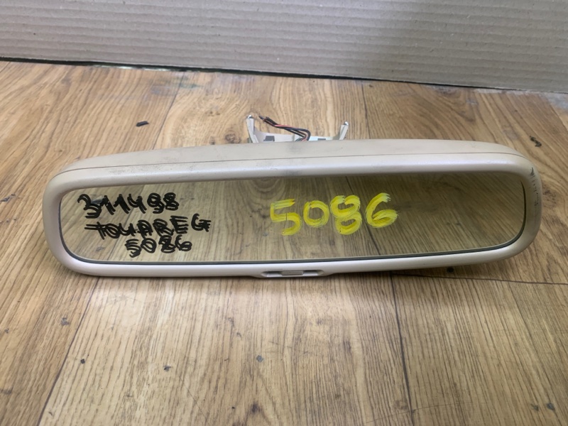 Зеркало салона VOLKSWAGEN TOUAREG 02-10 2007 BHK 3.6 7L6 857 511 B 7G8 Б/У