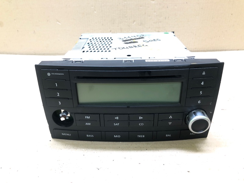 Магнитола VOLKSWAGEN TOUAREG 02-10 BHK 3.6