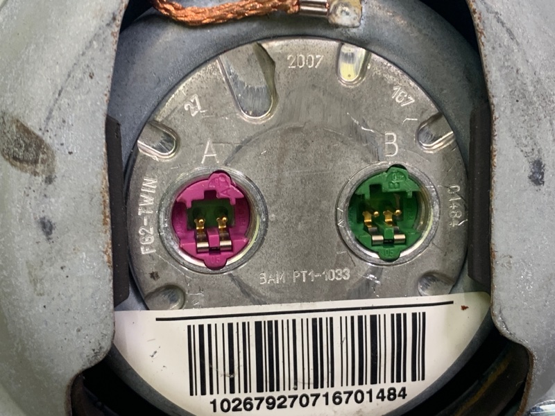 Подушка безопасности в руль TOUAREG 02-10 2007 BHK 3.6