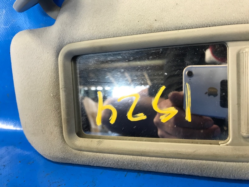 Козырек солнцезащитный левый PRIUS PLUS 11-14 2013 ZVW41L 1.8 2ZRFXE