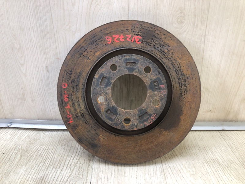 Тормозной диск передний правый MAZDA 3 BL 09-13 2009 2.5 L (L5-VE) C26Y-33-25XB Б/У