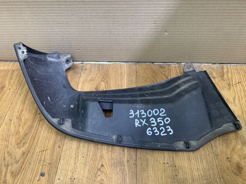 Накладка бампера передняя правая LEXUS RX350/450 09-15 2011 3.5 2GRFE 52711-0E020 Б/У