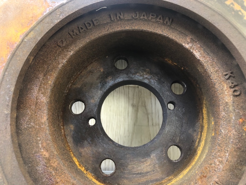 Тормозной диск передний SUBARU CROSSTREK 12-17 GP FB20X e-Boxer