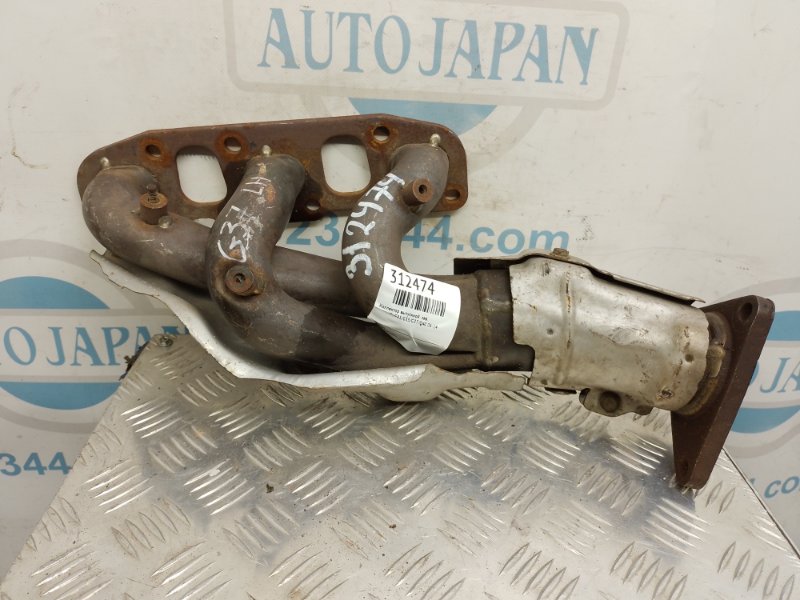 Коллектор выпускной левый INFINITI G25/G35/G37/Q40 06-14 14002-EY01B Б/У