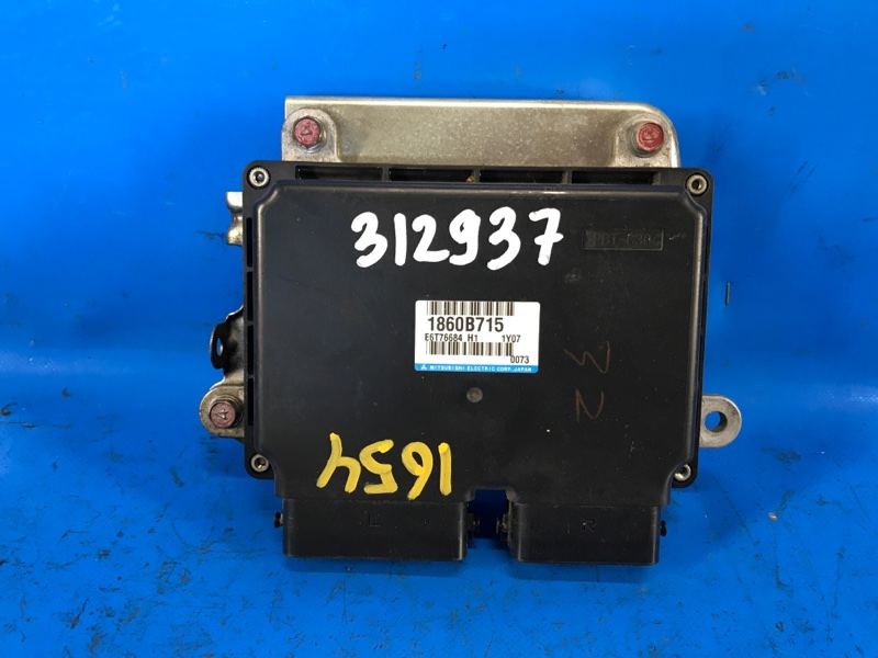 Блок управления двигателем MITSUBISHI OUTLANDER XL 05-13 2011 2.4 4B12 1860B715 Б/У