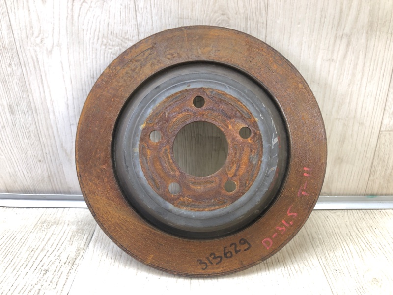 Тормозной диск задний FORD ESCAPE 12-19 2018 TM2 2.5 T25HDEX KJ5Z-2C026-A Б/У