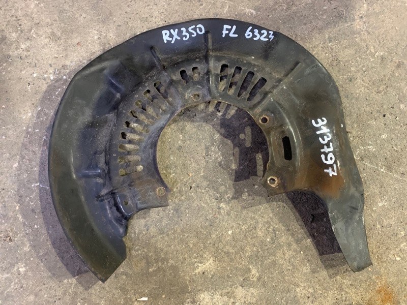 Защита тормозного диска передняя левая LEXUS RX350/450 09-15 2011 3.5 2GR-FE 47704-0E010 Б/У