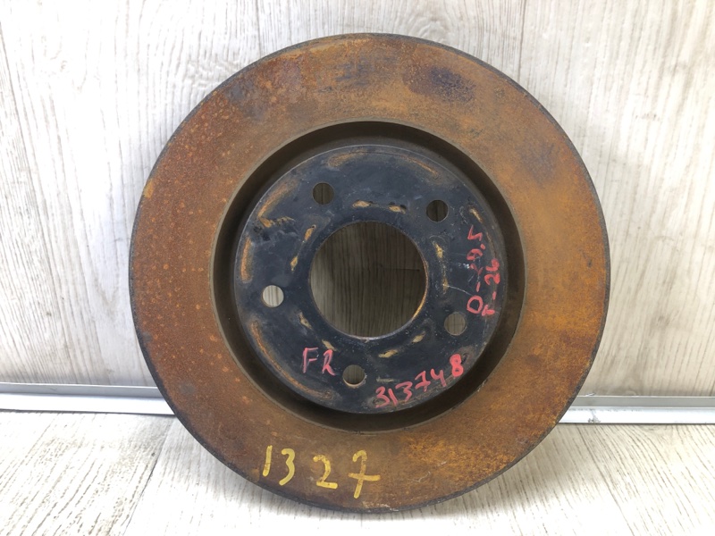 Тормозной диск передний NISSAN QASHQAI/ROGUE SPORT 14- 2020 J11 2.0L MR20DD 402064BA0A Б/У