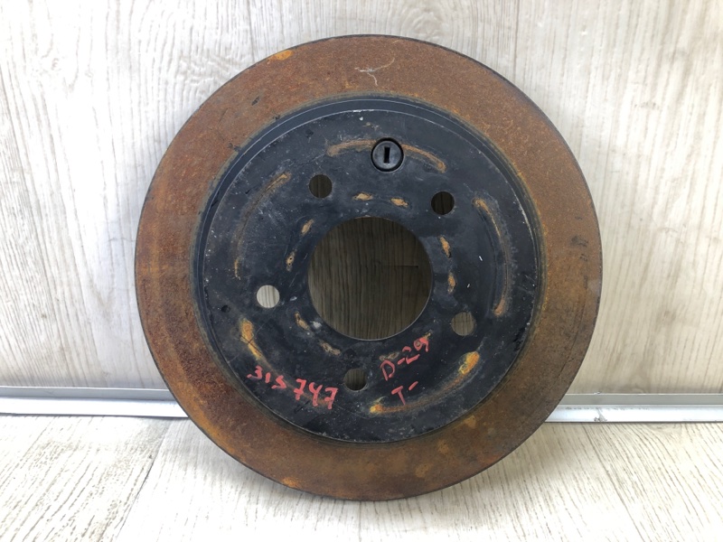 Тормозной диск задний NISSAN QASHQAI/ROGUE SPORT 14- 2020 J11 2.0L MR20DD 432064BA0A Б/У