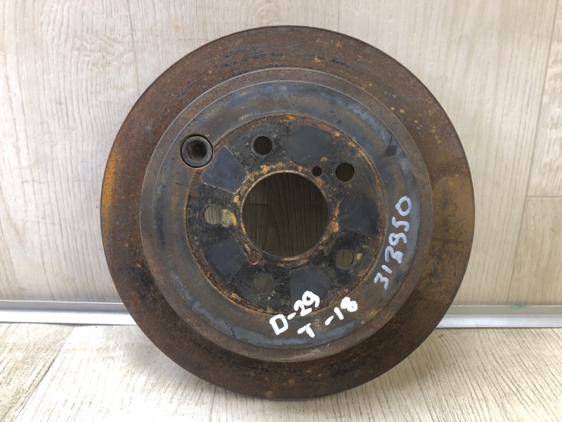 Тормозной диск задний SUBARU LEGACY 09-15 BM 2012 SEDAN 3.6 EZ36 26700AJ010 Б/У