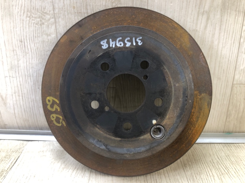 Тормозной диск задний SUBARU LEGACY 09-15 BM 2012 SEDAN 3.6 EZ36 26700AJ010 Б/У