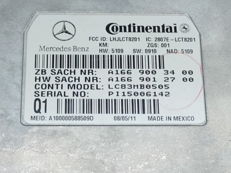 Блок управления блютуз GL-CLASS X164 06-12 2011 M273923 4.7L Блок управления блютуз GL-CLASS X164 06-12 2011 M273923 4.7L