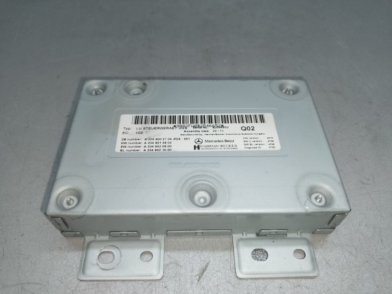 Блок управления мультимедиа MERCEDES GL-CLASS X164 06-12 2011 M273923 4.7L A 204 900 57 04 Б/У