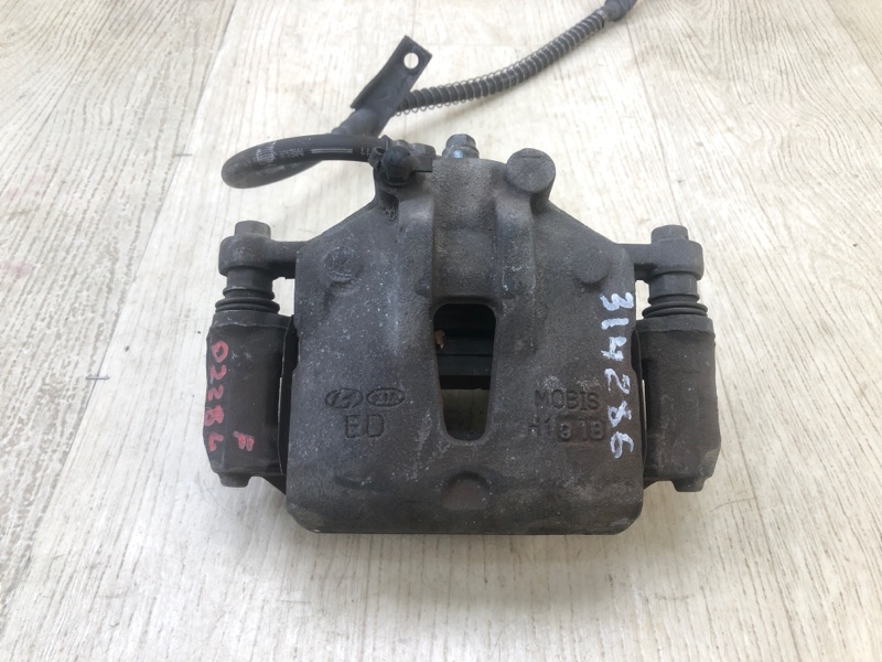 Запчасть суппорт тормозной передний левый KIA FORTE/CERATO TD 08-13 2009 TD 2.0 G4KD 581801MA10 Б/У Суппорт тормозной передний левый KIA FORTE/CERATO TD 08-13 2009 TD 2.0 G4KD 581801MA10 Б/У