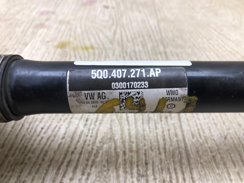 Привод передний левый A3 (8V) 12–17 2015 CNTC 2.0