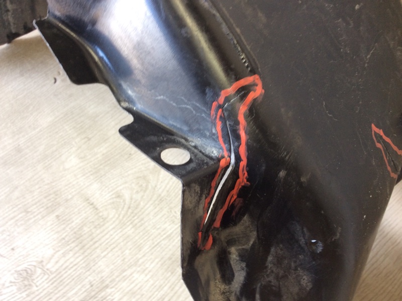 Подкрылок задний левый LEGACY 09-15 BM 2012 SEDAN 3.6 EZ36