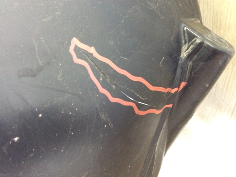 Подкрылок задний левый LEGACY 09-15 BM 2012 SEDAN 3.6 EZ36