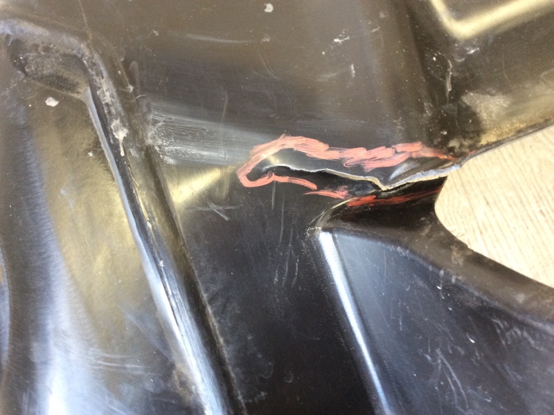 Подкрылок задний левый LEGACY 09-15 BM 2012 SEDAN 3.6 EZ36