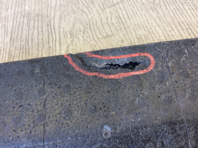 Наполнитель бампера задний LEGACY 09-15 BM 2012 SEDAN 3.6 EZ36