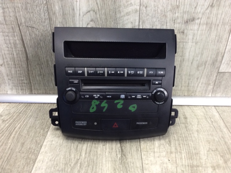 Блок управления мультимедиа MITSUBISHI OUTLANDER XL 05-13 2007 Внедорожник 3.0 6B31 8002A073XA Б/У