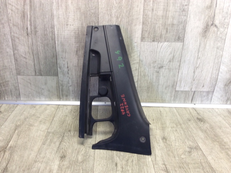 Накладка двигателя декоративная левая PORSCHE CAYENNE 02-07 2006 955 4.5i M48 95550444101 Б/У