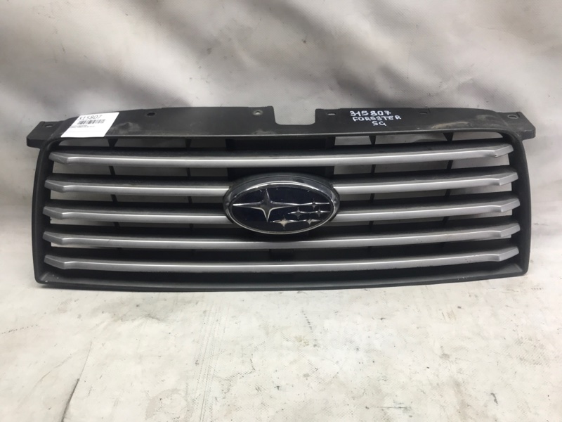 Решетка радиатора SUBARU FORESTER SG 02-07 91121SA082 Б/У
