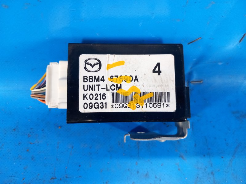 Блок управления освещением MAZDA 3 BL 09-13 2009 2.5 L (L5-VE) BBM467890A Б/У