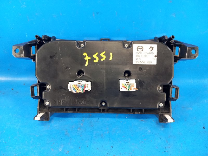 Блок управления печкой 3 BL 09-13 2009 2.5 L (L5-VE)