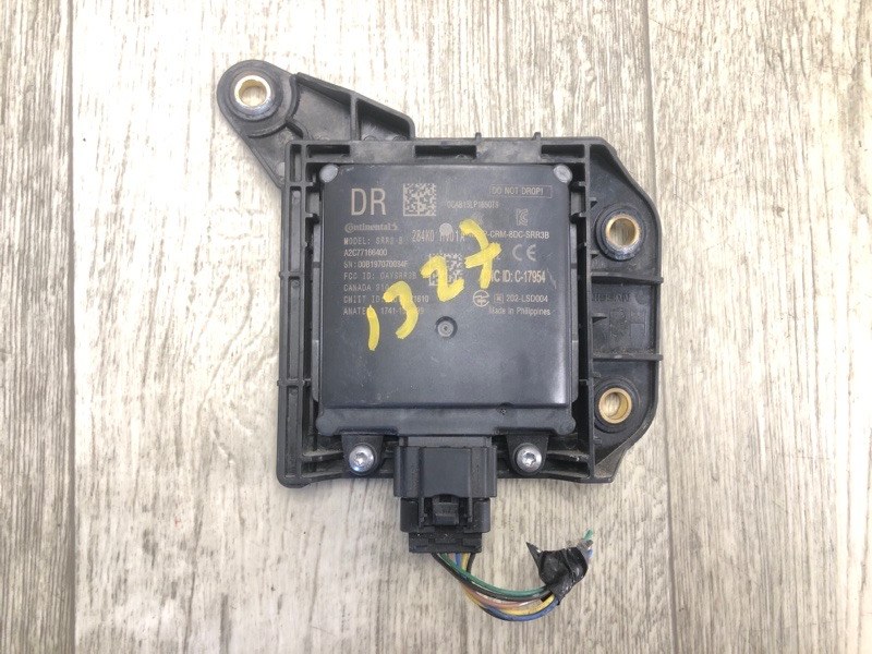 Датчик слепых зон правый NISSAN QASHQAI/ROGUE SPORT 14- 2020 J11 2.0L MR20DD 284K0-HV01A Б/У