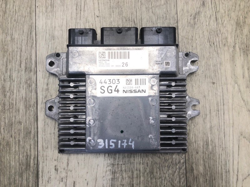Блок управления двигателем NISSAN QASHQAI/ROGUE SPORT 14- 2020 J11 2.0L MR20DD 23703-DF47D Б/У