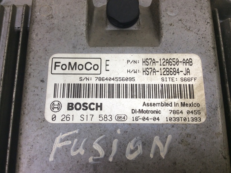 Блок управления двигателем FUSION 14- 2017 SEDAN C20HDTX