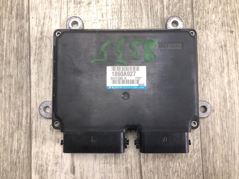 Блок управления двигателем MITSUBISHI OUTLANDER XL 05-13 2007 2.4 4B12 1860A927 Б/У