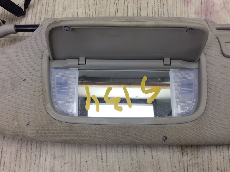 Козырек солнцезащитный левый FUSION 14- 2017 SEDAN C20HDTX