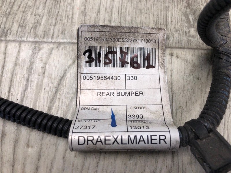 Проводка бампера задняя 500L (330) 12-17 2013 HATCHBACK 1.4 16V TURBO