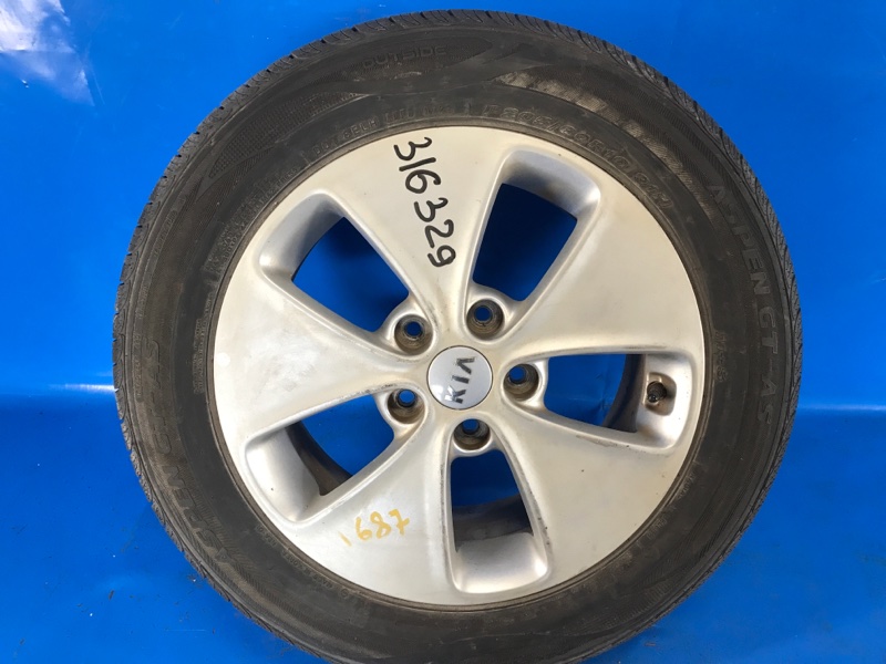 Диск R16 KIA SOUL PS 13-19 2016 1.6 G4FD 52910B2100 Б/У