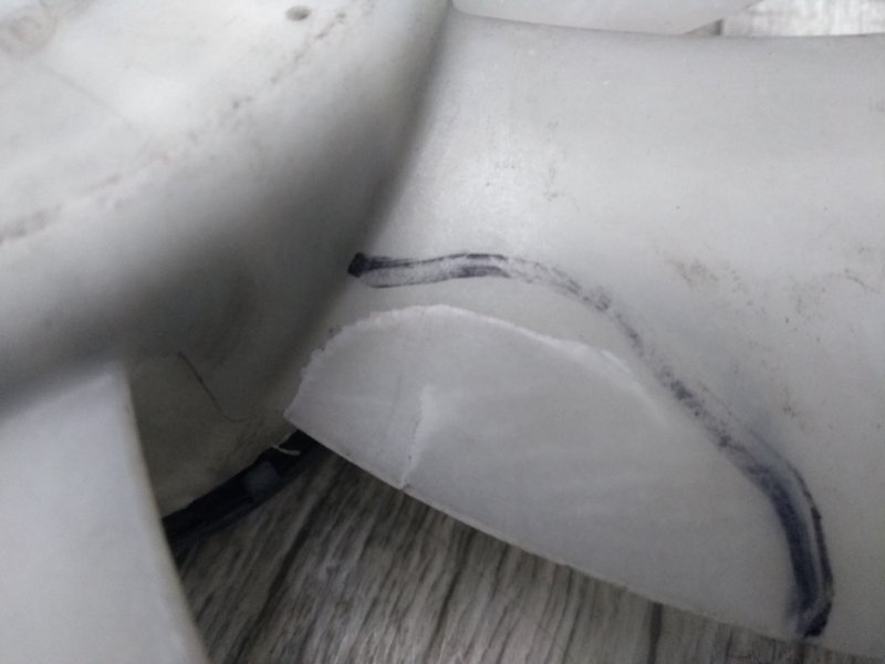 Вентилятор основного радиатора ACCORD USA 03-07