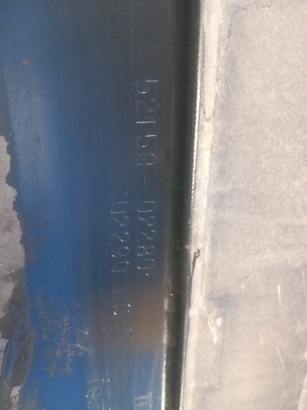 Бампер задний MATRIX 02-08 2002 ZZE132 1.8L 1ZZ-FE