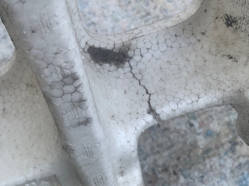 Наполнитель бампера задний ES300 ES330 01-06 2005 3.3 3MZFE