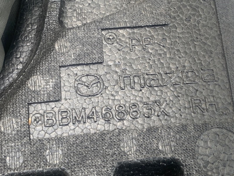 Ящик инструментальный правый MAZDA 3 BL 09-13 2.5 L (L5-VE) Ящик инструментальный правый MAZDA 3 BL 09-13 2.5 L (L5-VE)