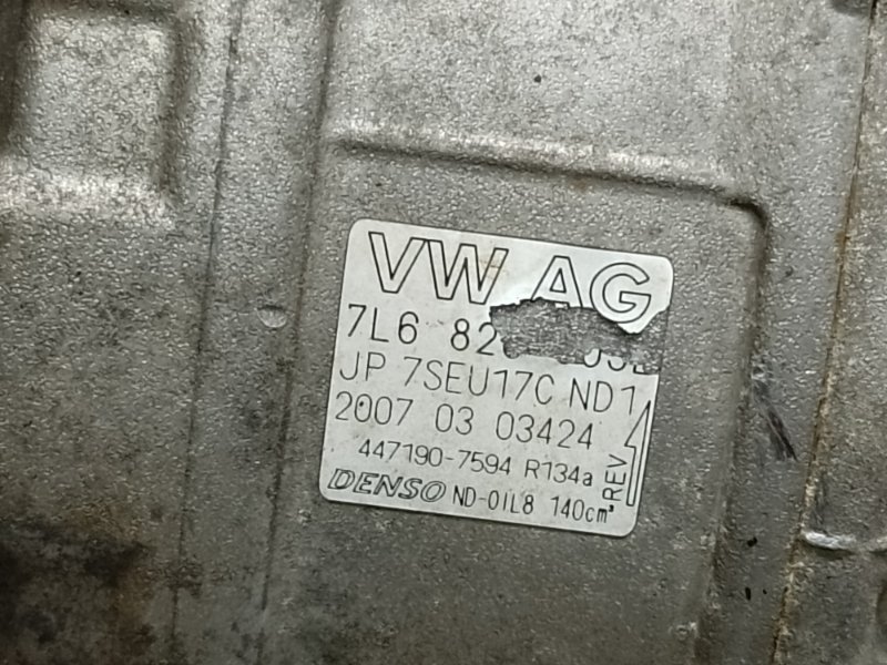 Компрессор кондиционера TOUAREG 02-10 2007 BHK 3.6