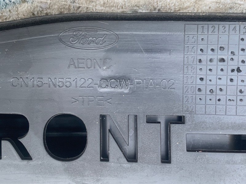 Рейлинги правые FORD ECOSPORT 18-22 1.0 L EcoBoost (Fox) turbo