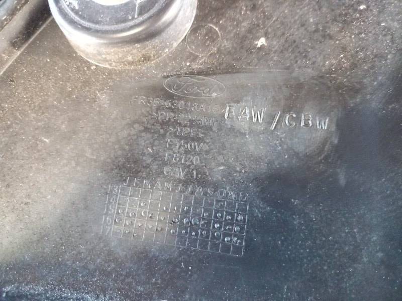 Пластик под лобовое стекло / Жабо MUSTANG 15- 2017 3.7 C37PDED