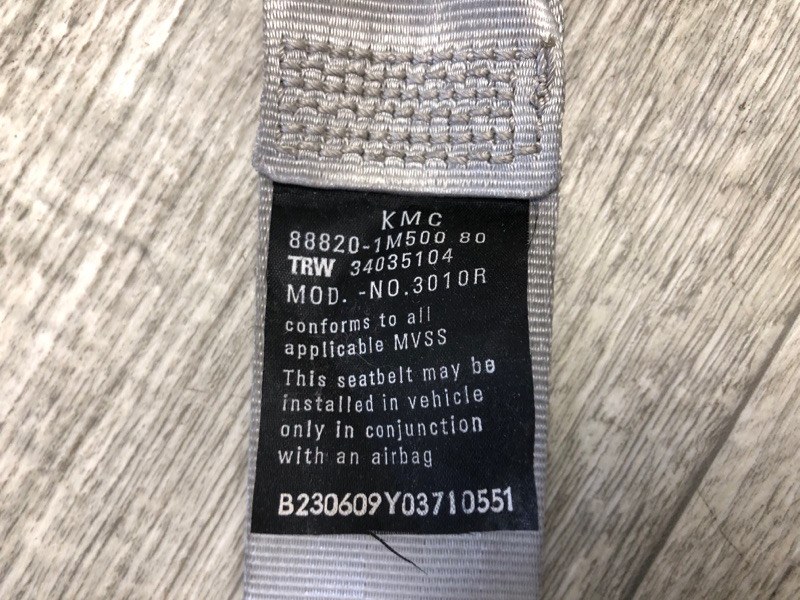 Ремень безопасности передний правый FORTE/CERATO TD 08-13 2009 TD 2.0 G4KD