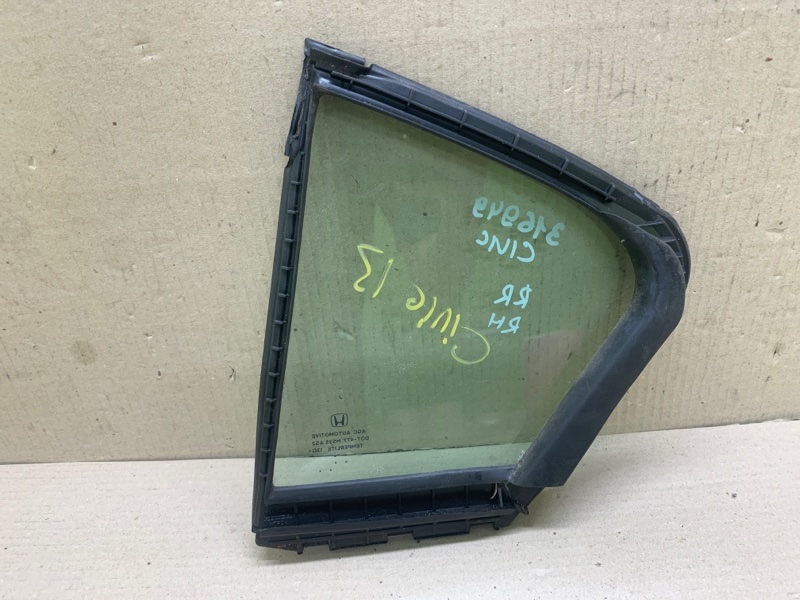 Стекло двери глухое заднее правое HONDA CIVIC 11-15