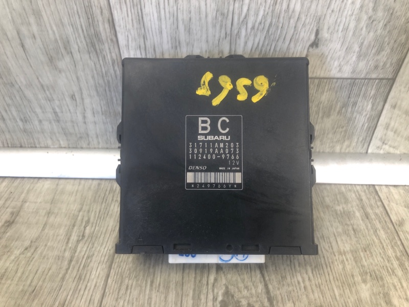 Блок управления АКПП SUBARU LEGACY 09-15 BM 2012 SEDAN 3.6 EZ36 30919AA073 Б/У